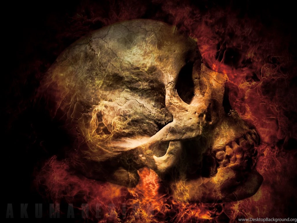 Skull And Flames Vrs 2 By AkumaDesign18 On DeviantArt