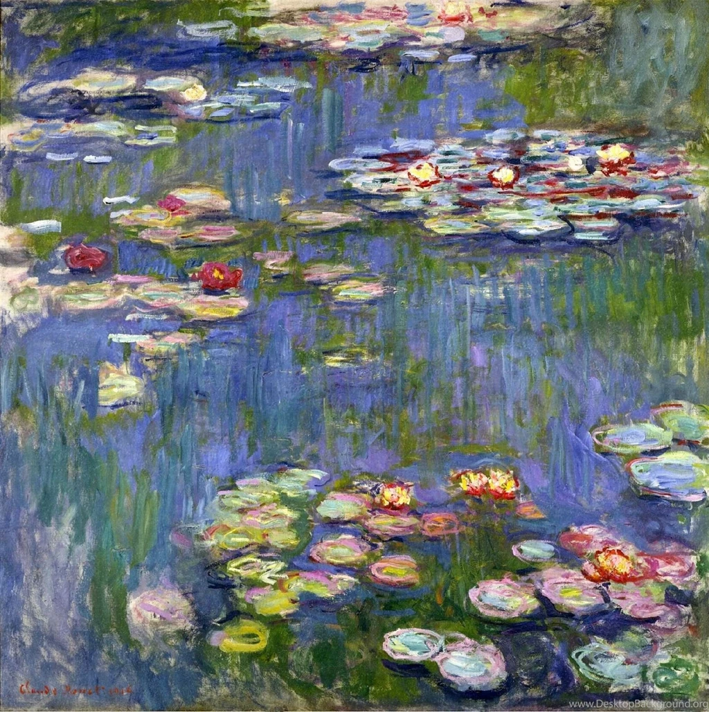 Monet Backgrounds → Art Gallery