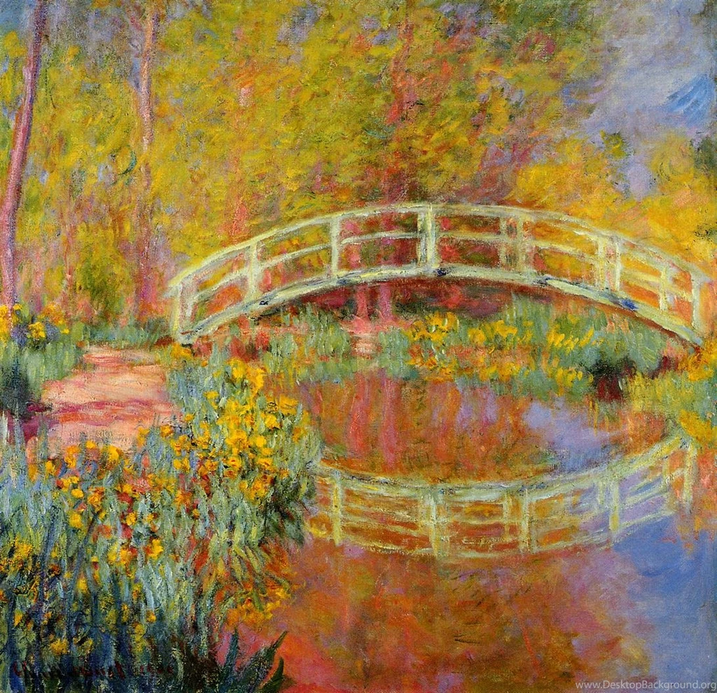 Monet Backgrounds → Art Gallery