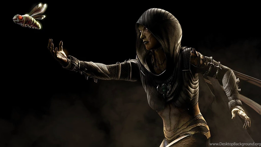 Dvorah Mortal Kombat X 2015 Free Desktop Game HD Wallpapers