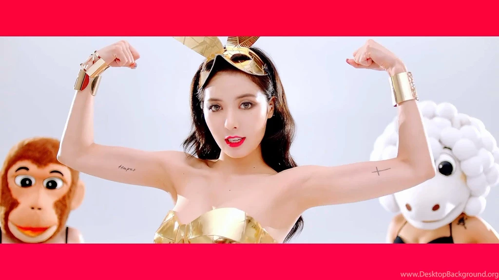 Hyuna Red Hyuna Wallpapers (37645887) Fanpop