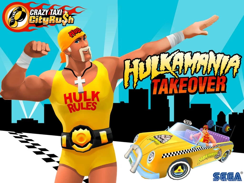 Hulk Hogan Joins The Cast Of 'Crazy Taxi: City Rush' For Some ...