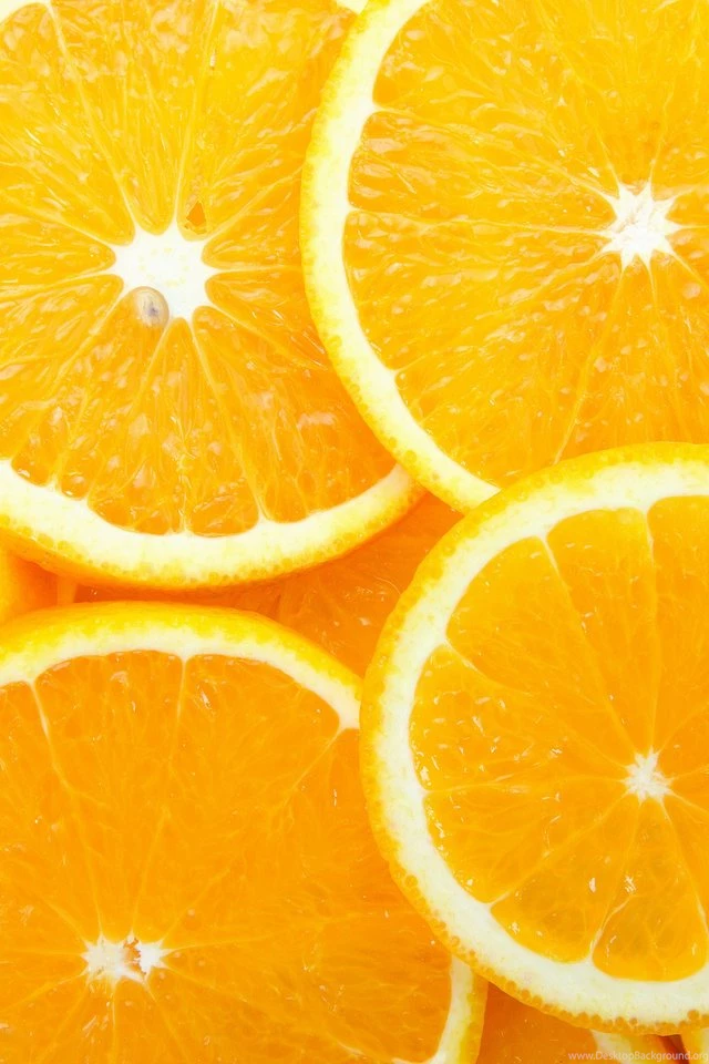 Orange Slices iPhone 4s Wallpapers Download