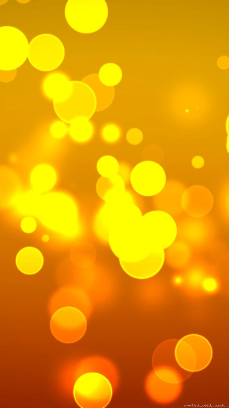 Orange Bubbles iPhone 6 Wallpapers 30956 Abstract iPhone 6 ...