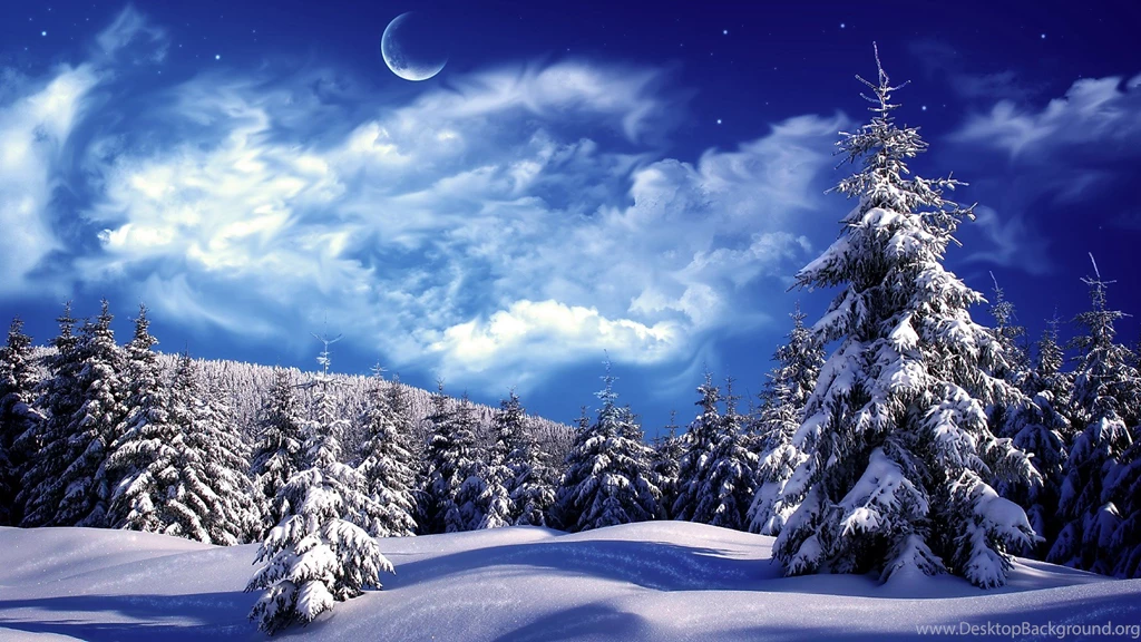 Winter Snow Scene Photography (id: 85115) – BUZZERG