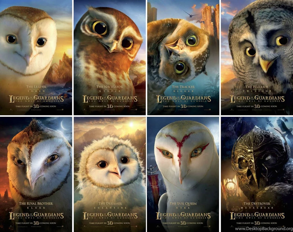 LEGEND GUARDIANS OWLS GAHOOLE Animation Fantasy Adventure Family ...