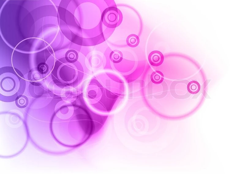 Purple Abstract Backgrounds With Circles