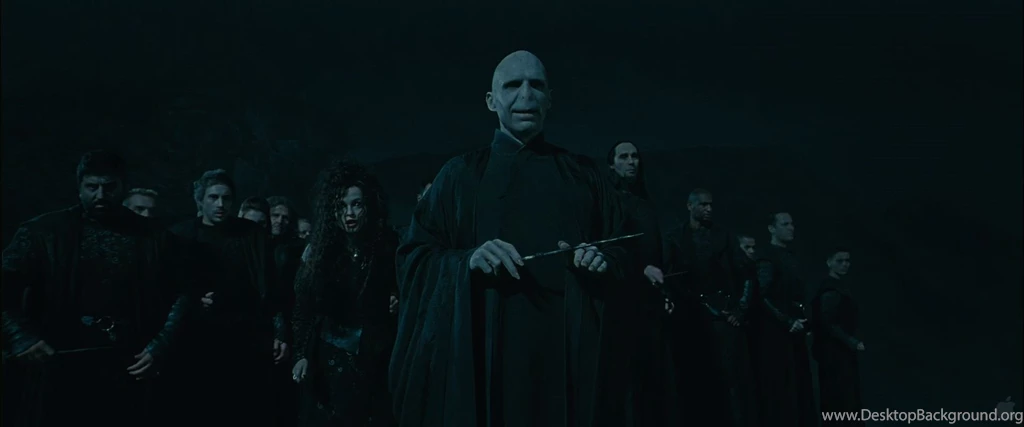 Lord Voldemort And Followers From Harry Potter And The Deathly ...