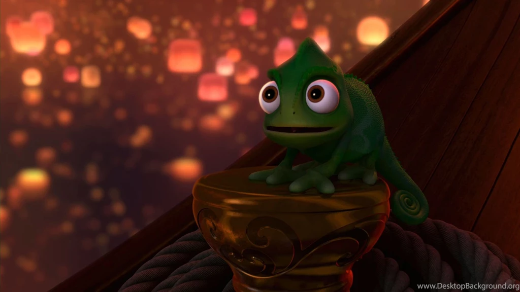 Pascal In Disney's Tangled Desktop Wallpapers