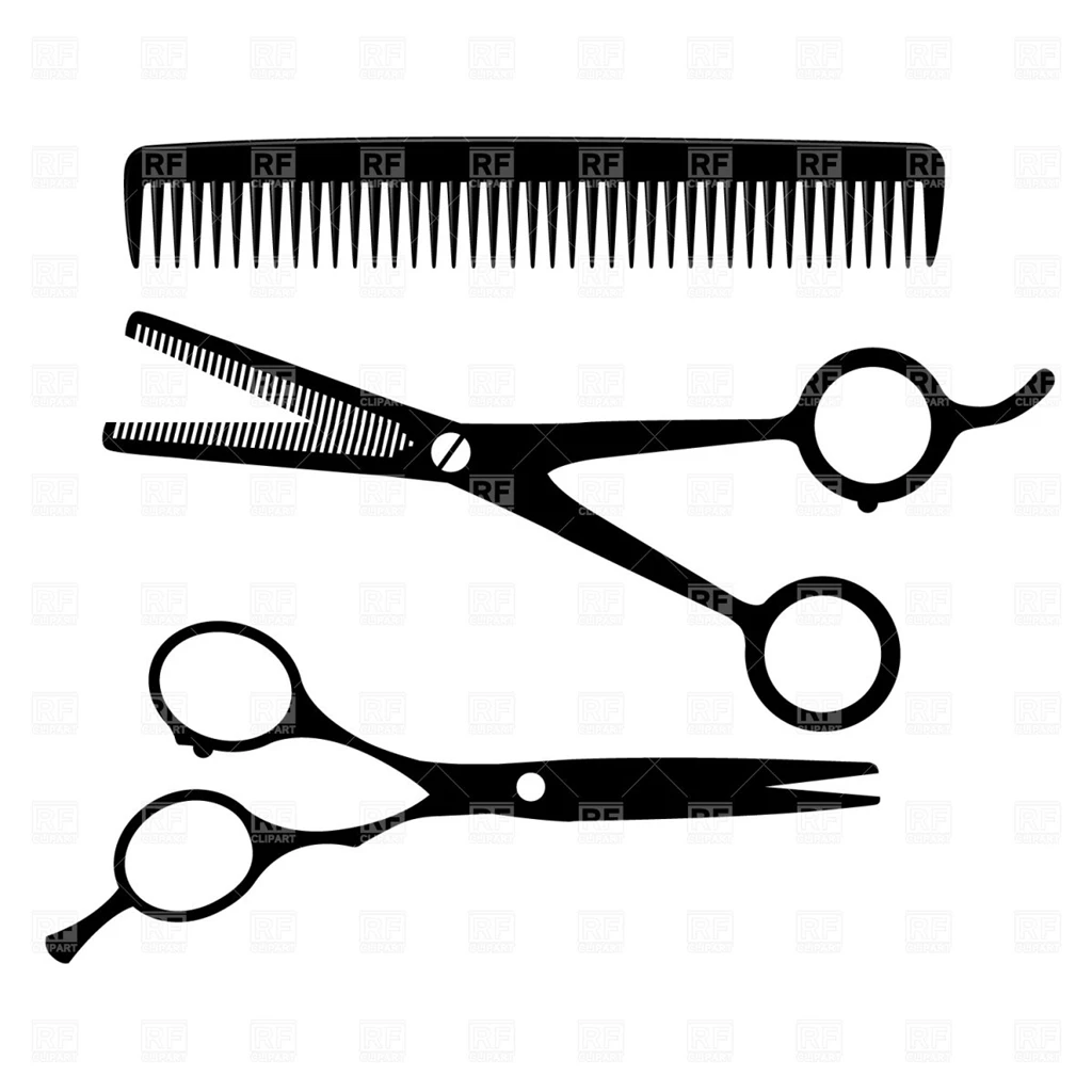 Seamless Backgrounds With Hairdressing Salon Equipment Barber ...