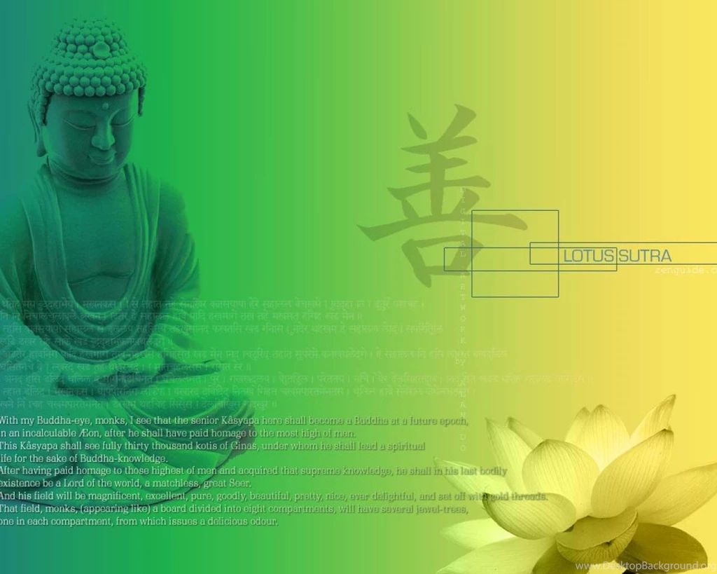 Buddhism Religion Lotus Sutra HD Wallpapers Wallpapers (