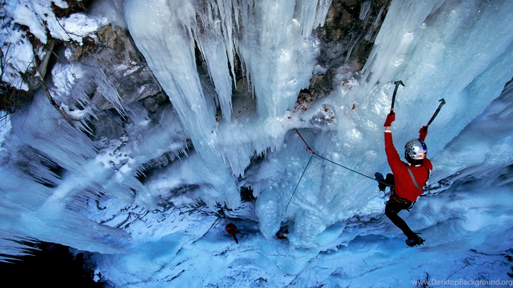 Wallpapers Rock Climbing Ice 1920x1080