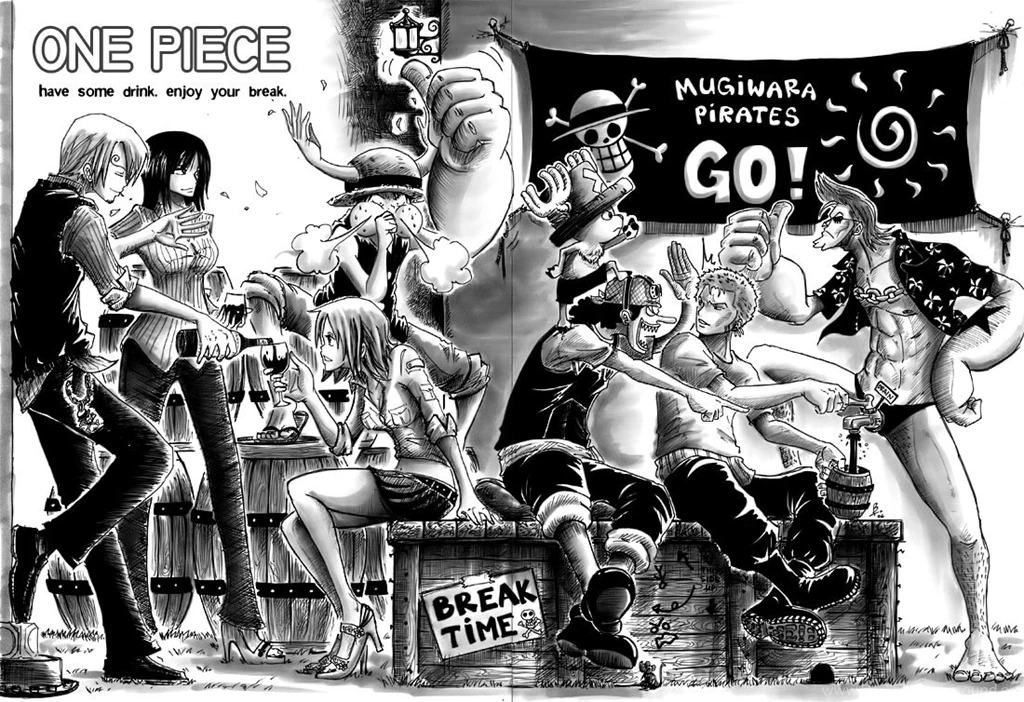 Animes Wallpapers: One Piece Black & White