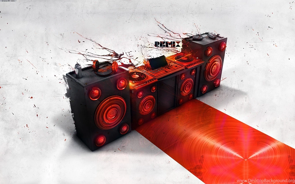 DJ Setup 3D Wallpapers FunDJStuff.com