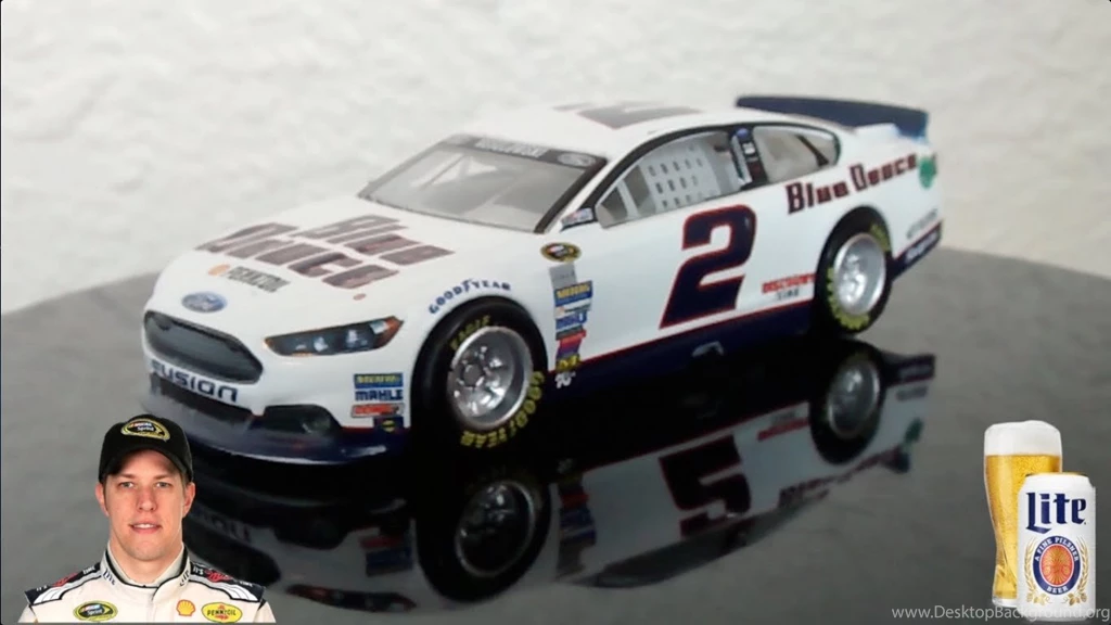 2015 Brad Keselowski Blue Deuce 1/64 Unboxing Nascar Authentics ...