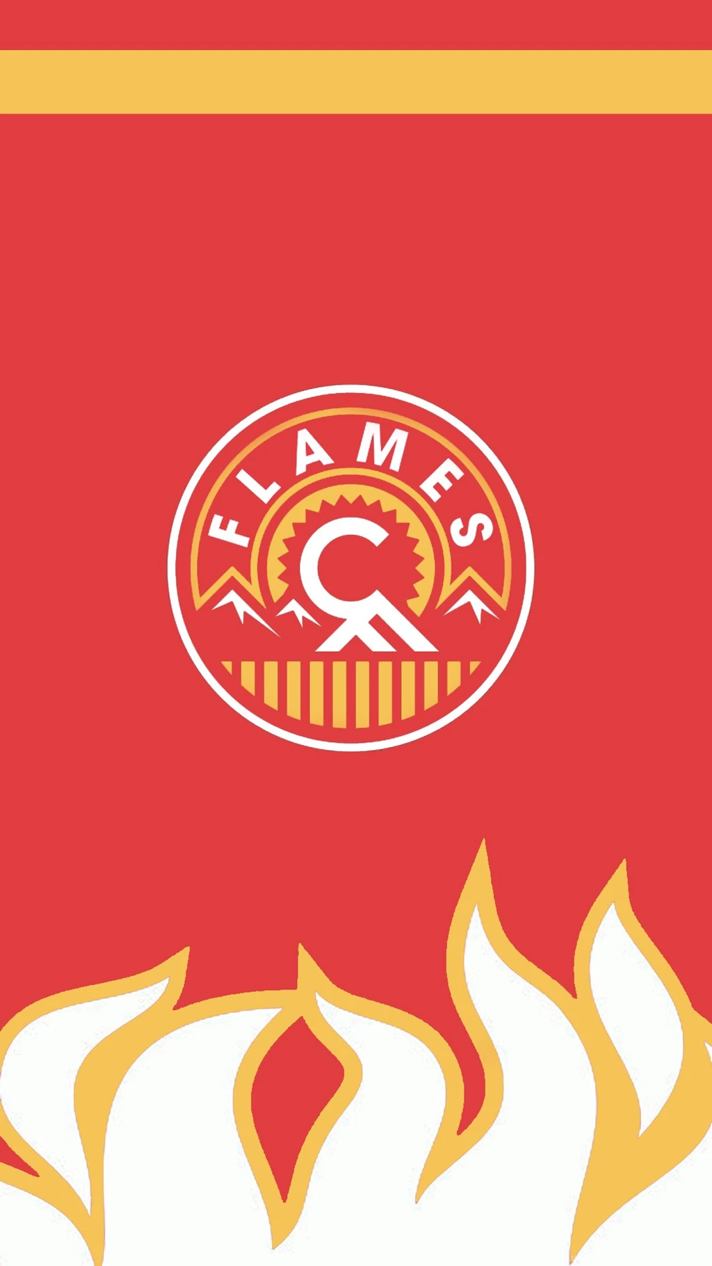 Couldn't Find A Flames Lockscreen Wallpaper, So I Made One ...