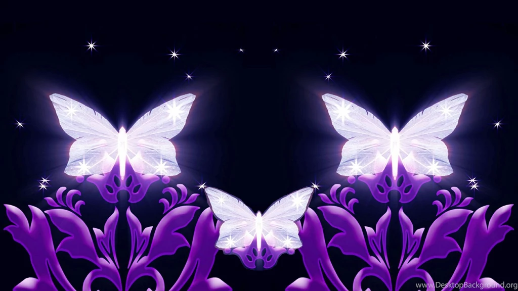 Butterflies: Light Butterflies Photoshop Darkness Star Life Purple ...