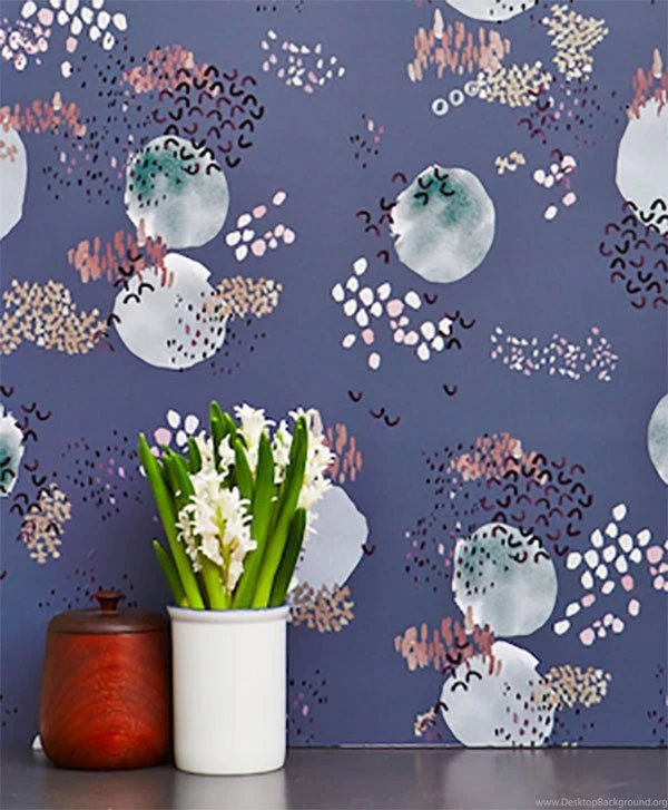 Two New Removable Wallpapers Collections For The Fickle Decorator ...