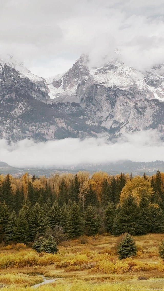 640x1136 Grand Teton Landscape Iphone 5 Wallpapers