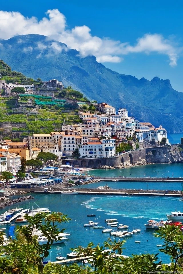 Greece Island City Landscape iPhone 4s Wallpapers Download