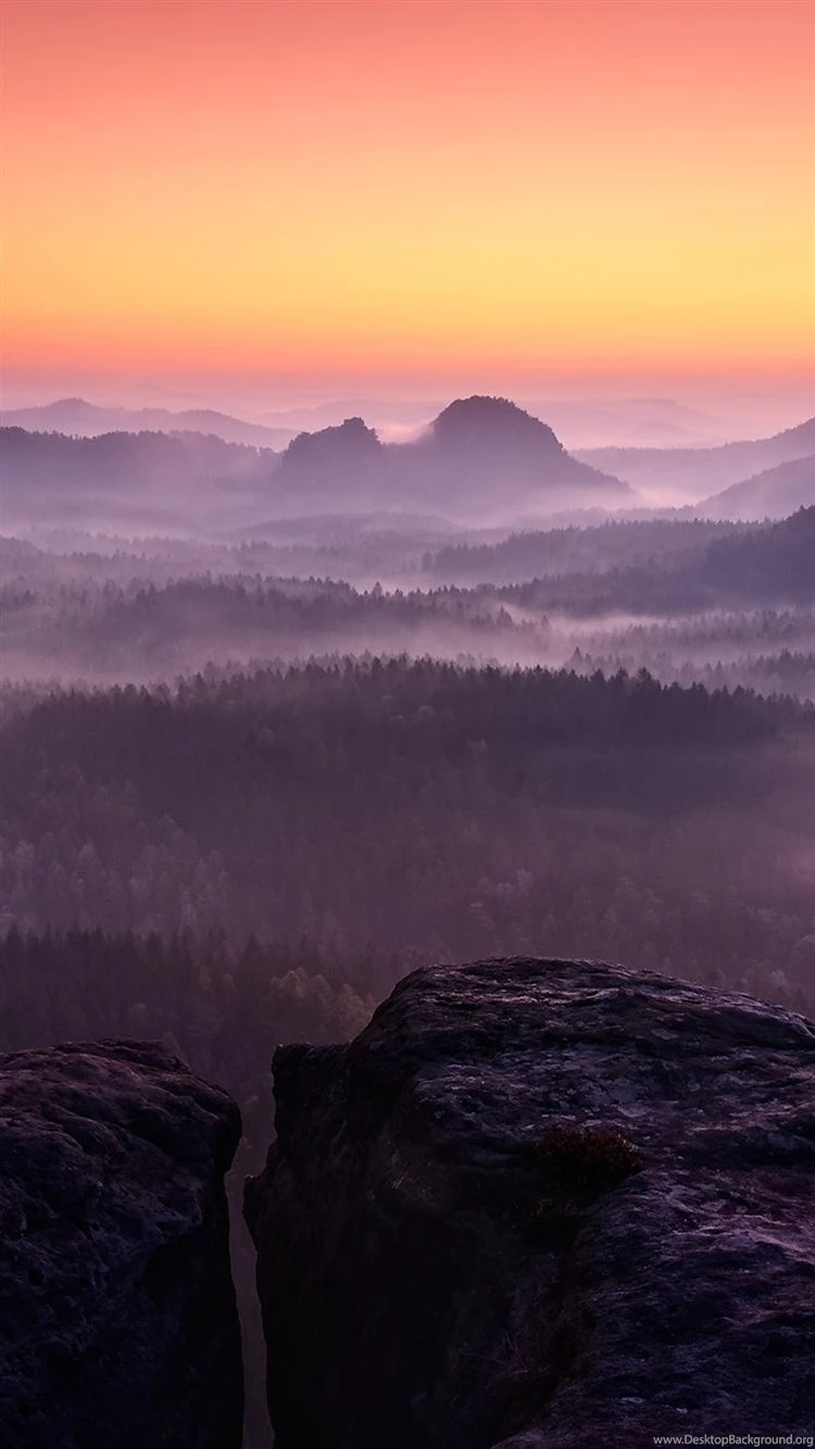 Twilight Landscape View iPhone 6 Wallpapers Download