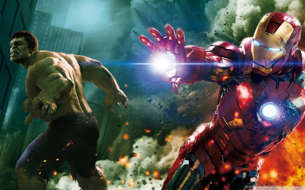 The Avengers Hulk And Ironman HD Desktop Wallpapers : Widescreen ...