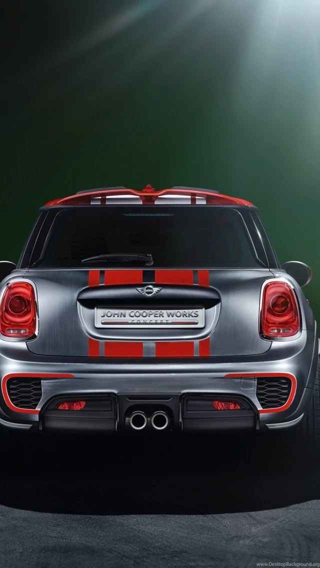 640x1136 2014 Mini John Cooper Works Concept Static Rear Iphone 5 ...