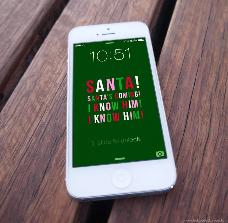 Santa's Coming! FREE Phone Wallpapers — MEL