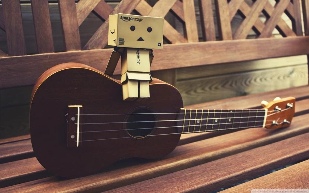 Danbo Guitar HD Desktop Wallpapers : High Definition : Mobile