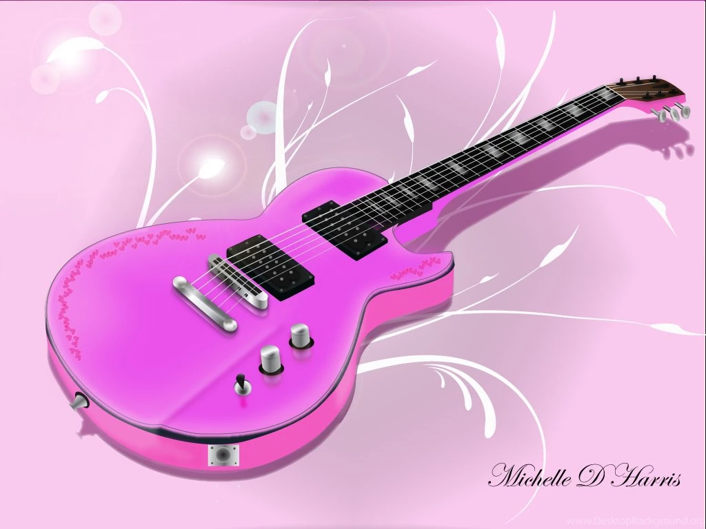 Cute Pink Guitar Image Gallery Photonesta