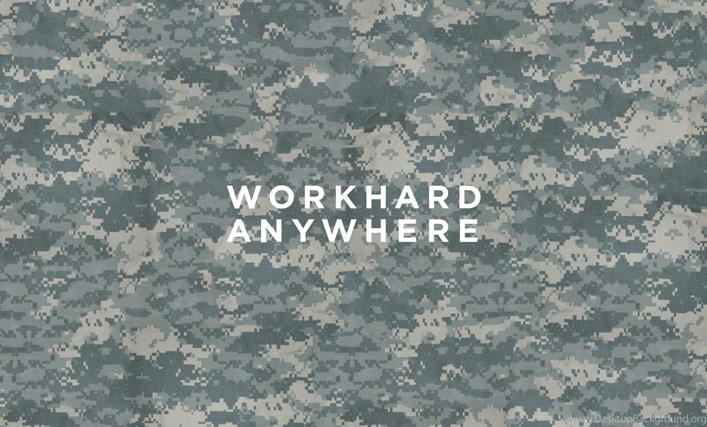 ACU Camo Work Hard Anywhere
