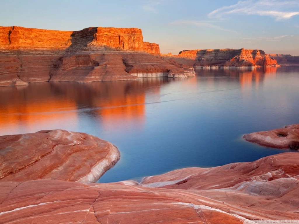 Download Padre Bay, Lake Powell, Utah Wallpapers Wallpapers Printed