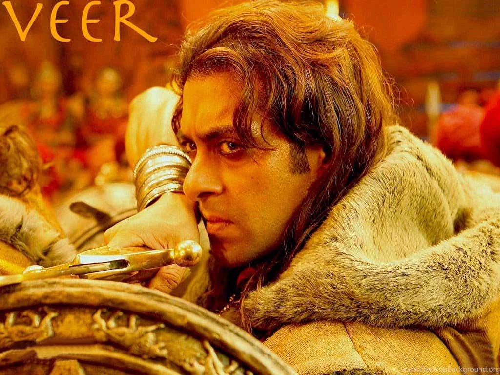 Salman Khan Set On Horse Wallpapers In Veer
