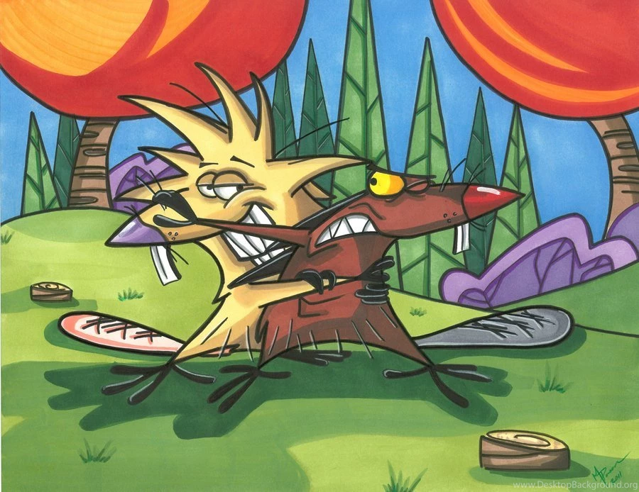 The Angry Beavers By Dharjinni On DeviantArt