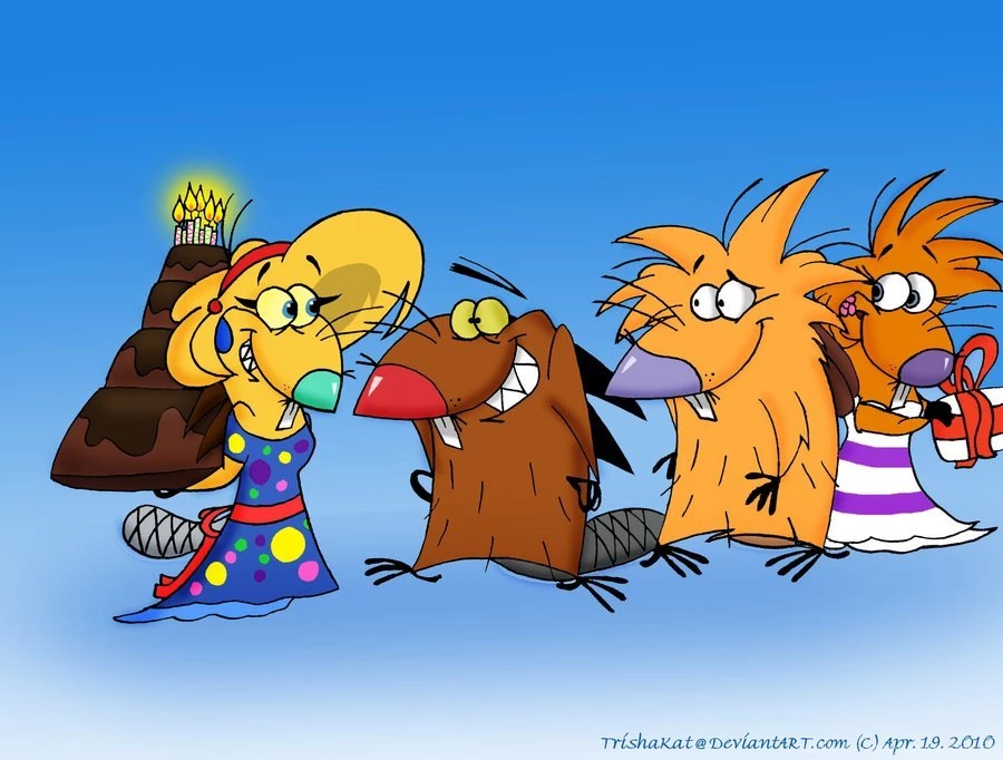 Angry Beavers 13th Anniversary By TrishaKat On DeviantArt
