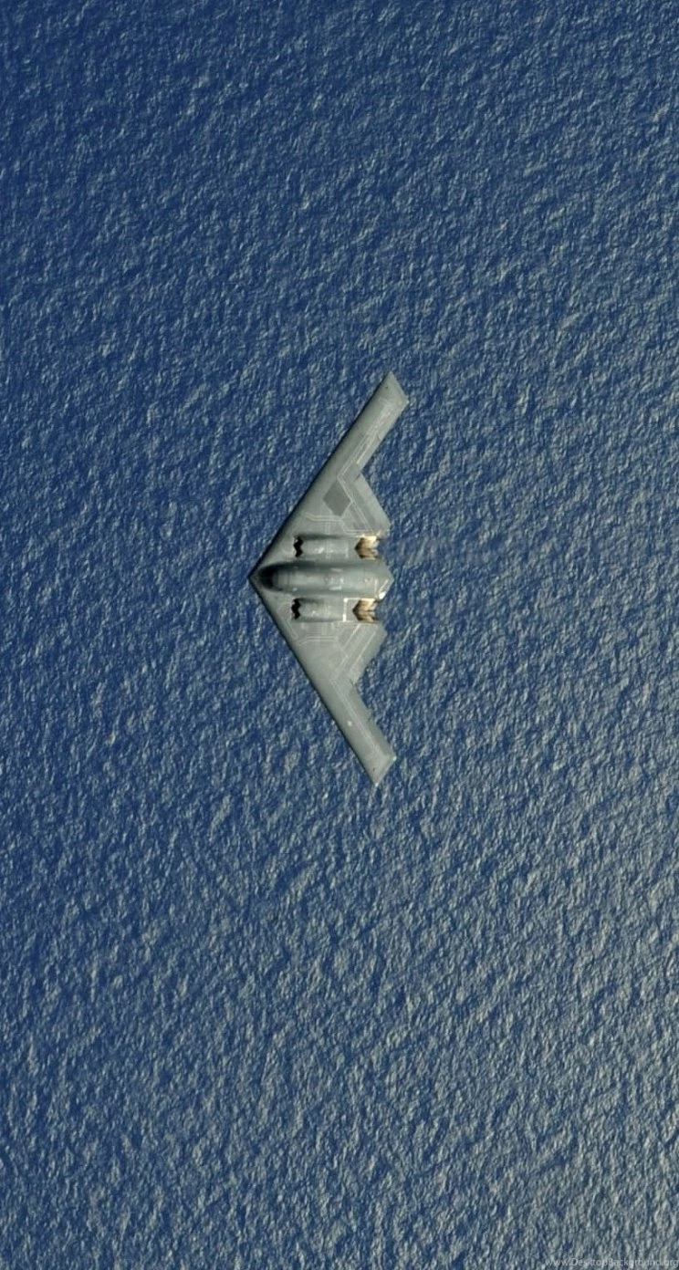 Stealth Bomber iPhone 5 Parallax Wallpapers (744x1392)