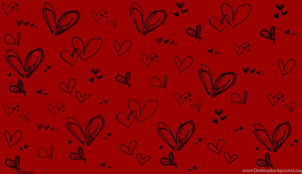 Red Hearts Backgrounds Wallpapers Cave