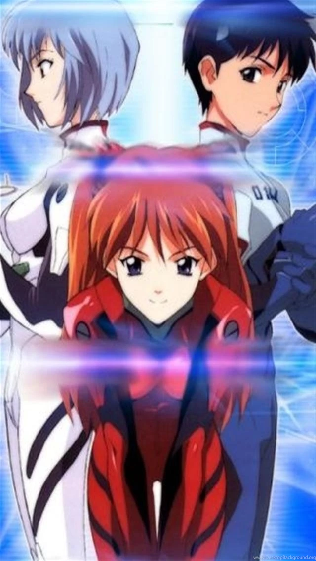 Evangelion Cast HD iPhone Wallpapers, iPhone 5(s)/4(s)/3G Wallpapers
