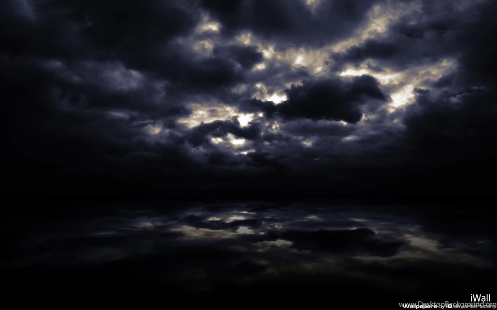 Dark Clouds Sky Heaven Niurus Debesys