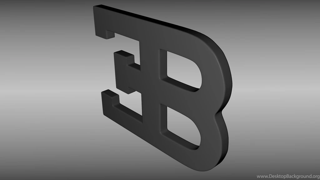 3d Bugatti Logo Wallpapers