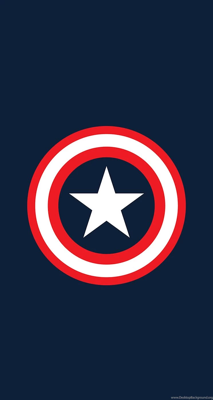 Marvel Universe Captain America Shield The iPhone Wallpapers