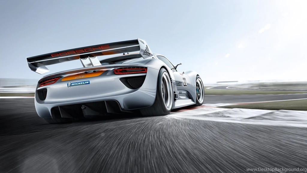 White Cars Vehicles Racing Porsche 918 Modified 1920x1080 Racing ...
