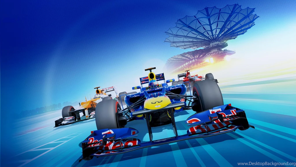 Download Wallpapers 3840x2160 F1 2012, Race Cars, Red Bull, Stadium ...