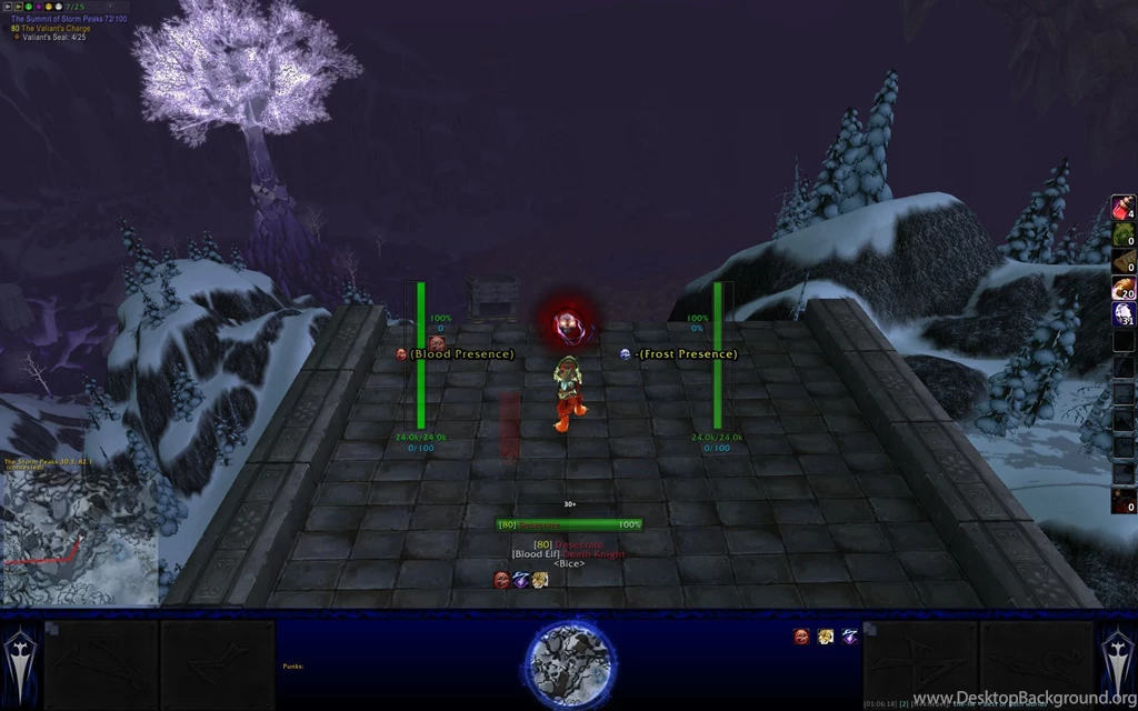 WoW Death Knight UI 12MAY09 By Jnali On DeviantArt