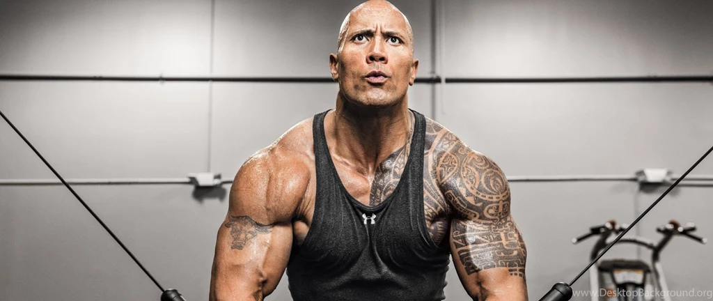 The Rock Actor Gym Exercise Workout Wallpapers