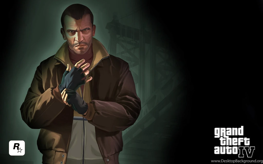 Grand Theft Auto 4 Gameplay Wallpaper.