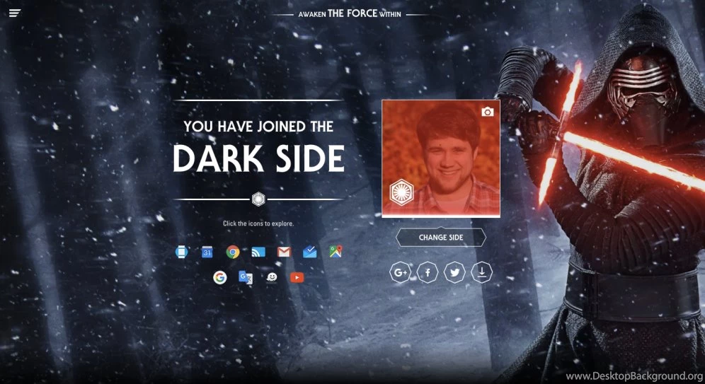 Google Goes All Out For Star Wars, Themes Gmail, Chrome, Maps And ...