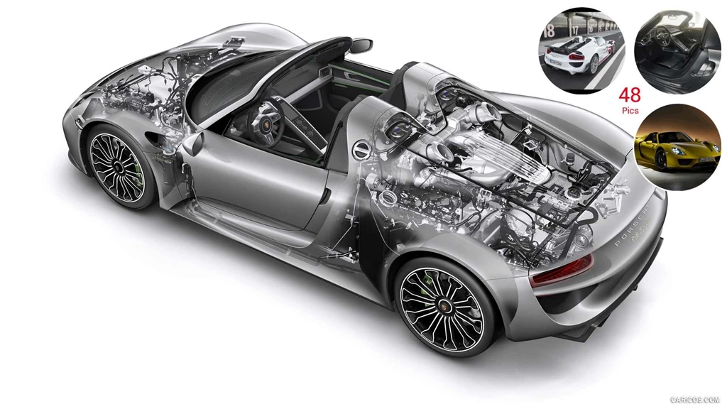 2014 Porsche 918 Spyder Ghost View