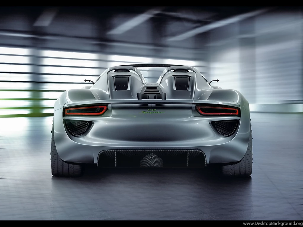 2010 Porsche 918 Spyder Concept Rear 1600x1200 Wallpapers