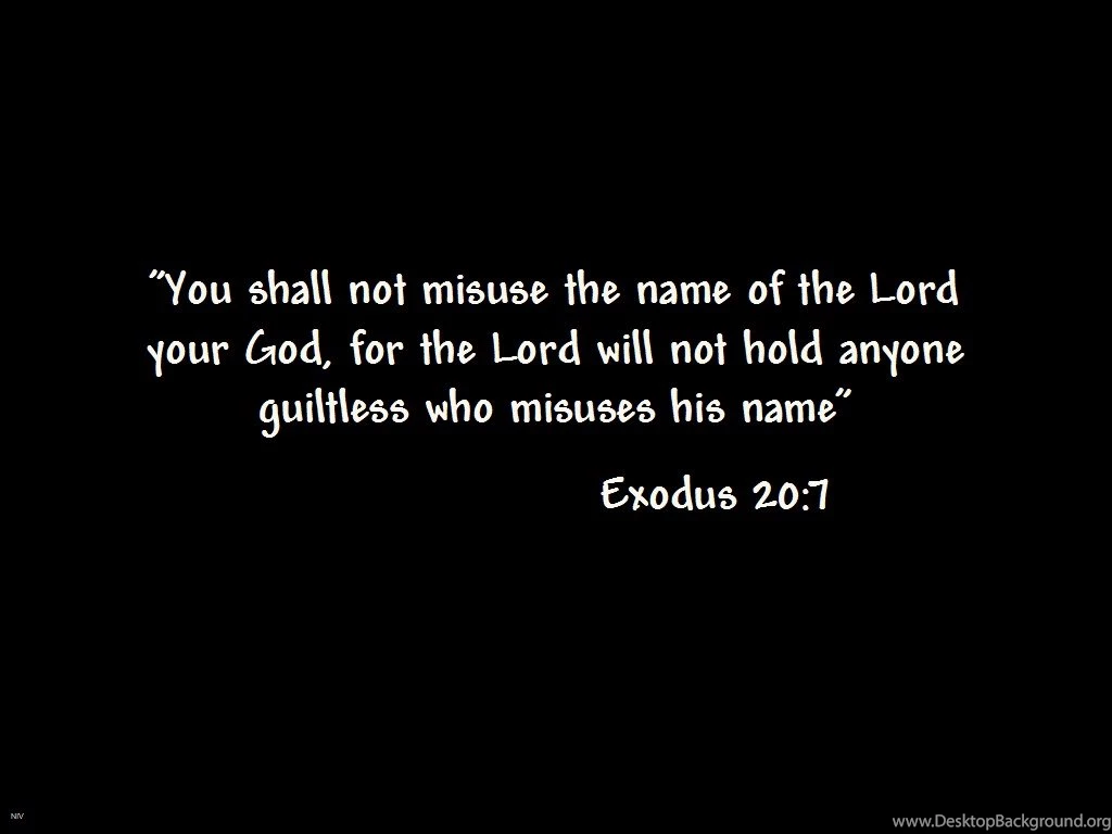 Exodus 20: 7 Wallpapers Christian Wallpapers And Backgrounds